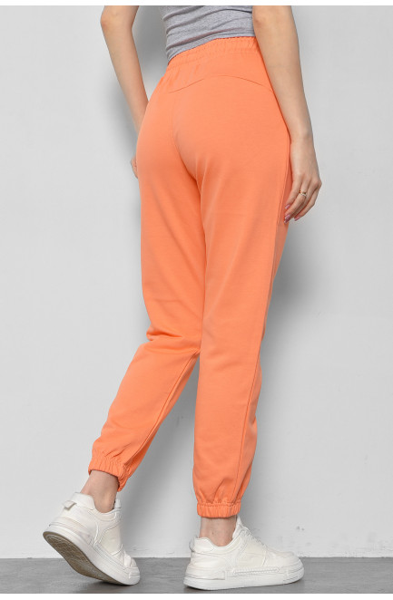 Спортивные штаны женские кораллового цвета 178354L
