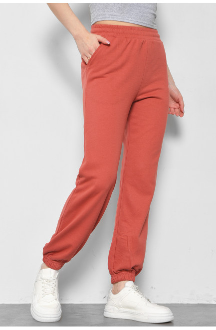 Спортивні штани жіночі червоного кольору 178359L