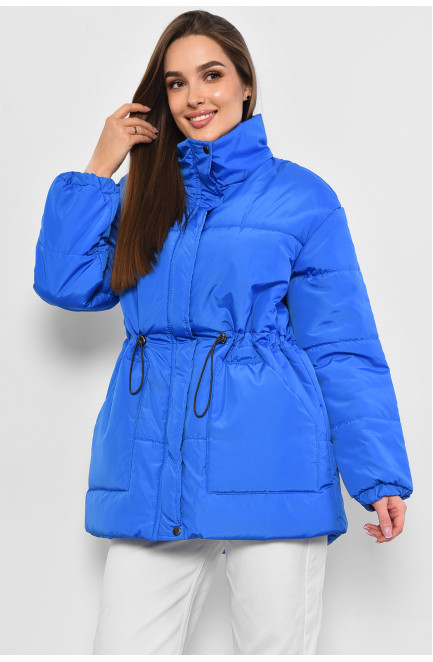 Куртка жіноча демісезонна синього кольору 178511L