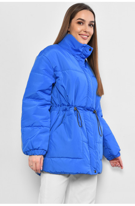 Куртка жіноча демісезонна синього кольору 178511L