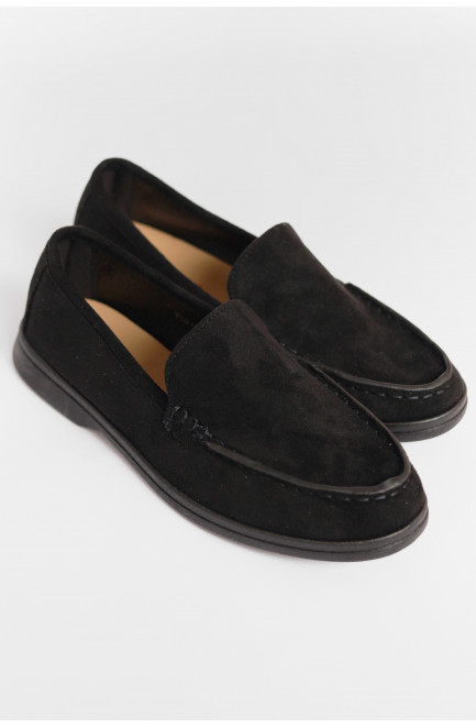 Туфлі-лофери жіночі чорного кольору 178775L