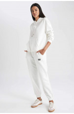 Спортивні штани жіночі білого кольору 178827L