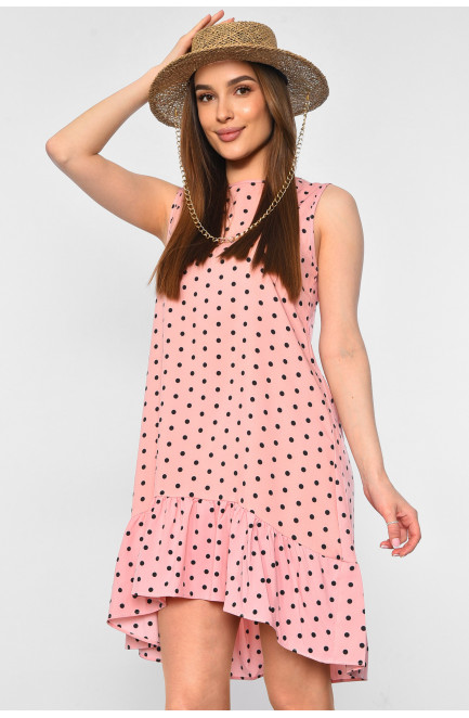 Платье женское летнее розового цвета 178873L