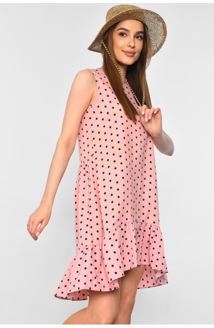 Платье женское летнее розового цвета 178873L