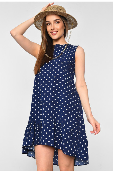 Платье женское летнее темно-синего цвета 178880L