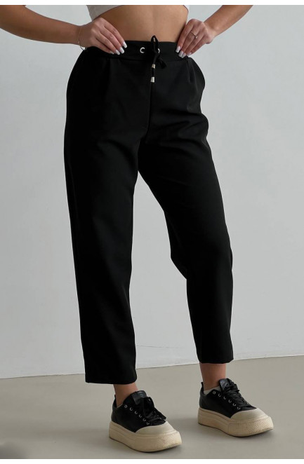 Штани жіночі чорного кольору 179128L