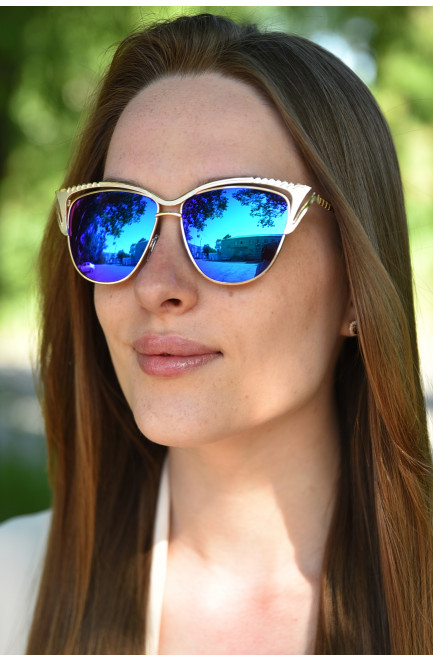 Очки женские золотистого цвета 179392L