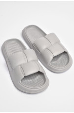 Шлепанцы мужские пена серого цвета 181550L