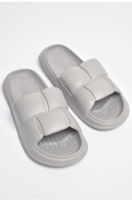 Шлепанцы мужские пена серого цвета 181550L