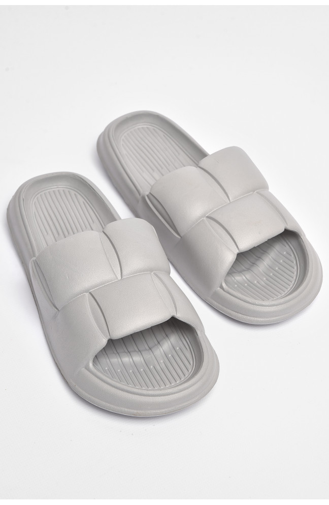 Шлепанцы мужские пена серого цвета 181550L