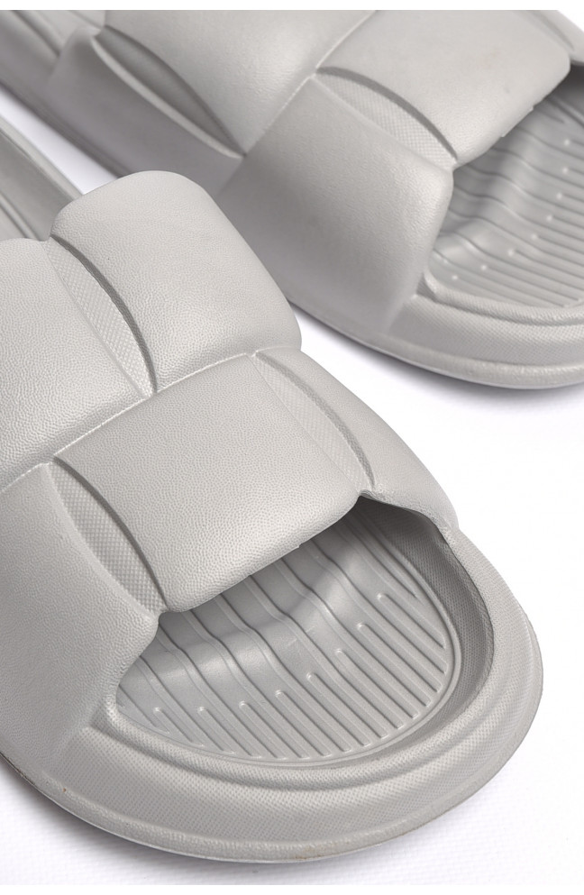 Шлепанцы мужские пена серого цвета 181550L