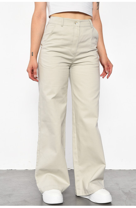 Штаны женские светло-серого цвета 184379L