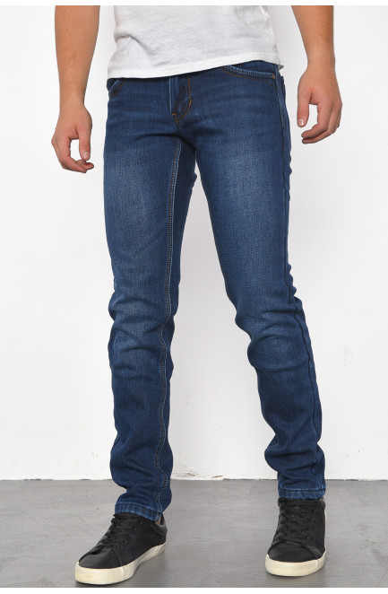 Джинсы мужские синего цвета 184689L