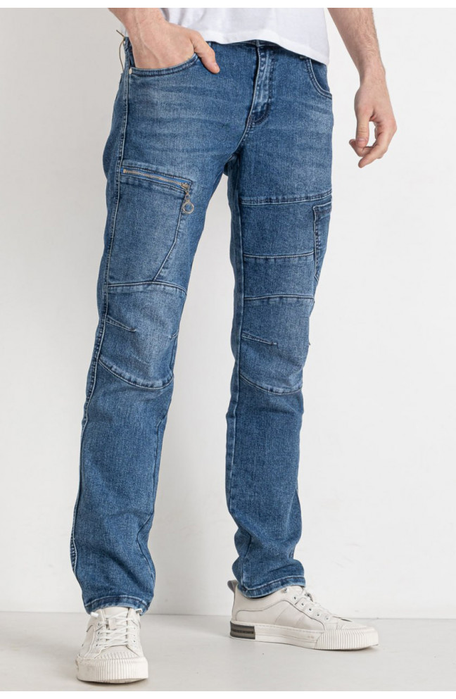 Джинсы мужские синего цвета 186491L