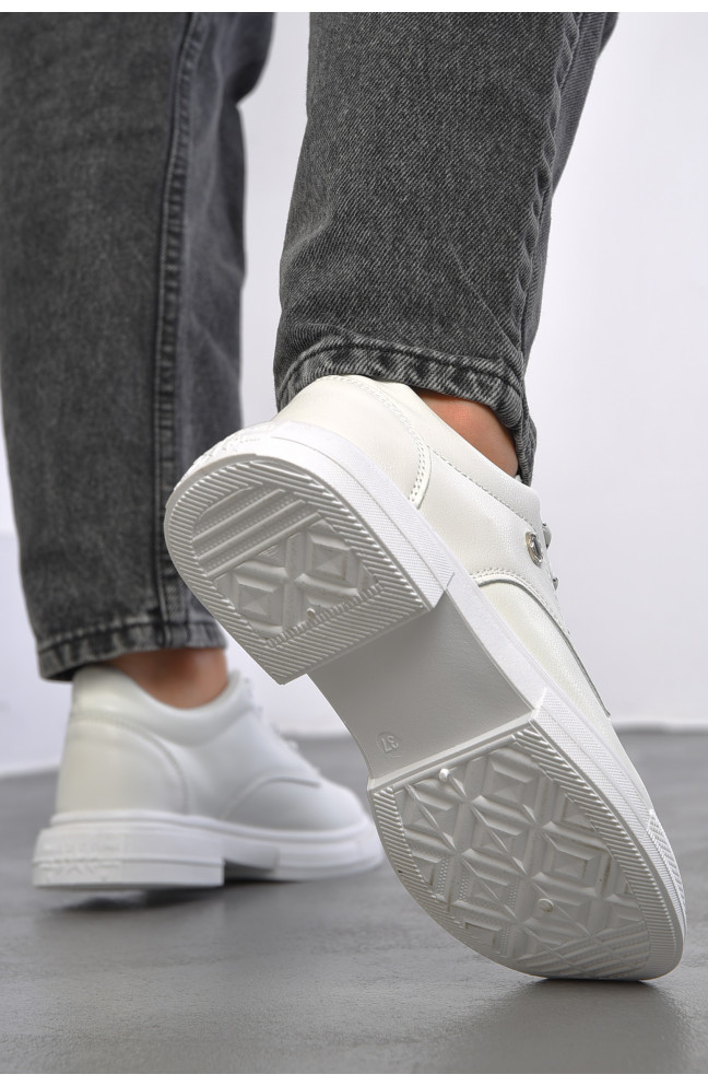 Туфли женские белого цвета 186668L