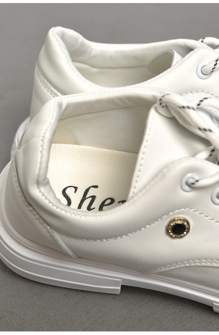 Туфли женские белого цвета 186668L