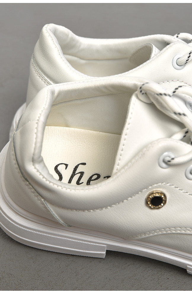 Туфли женские белого цвета 186668L