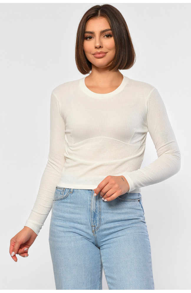 Кофта женская  белого цвета 187804L