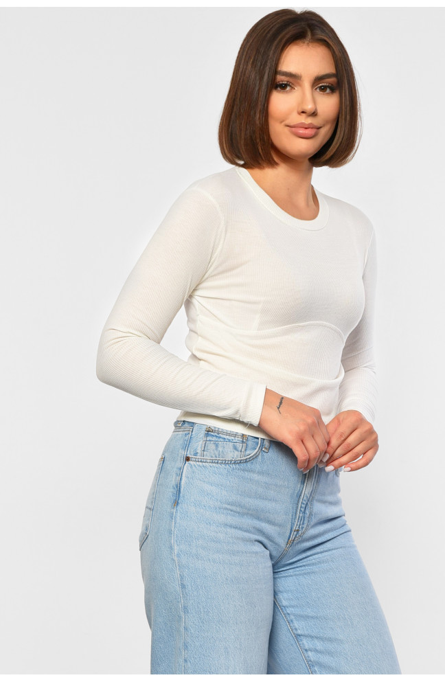 Кофта женская  белого цвета 187804L