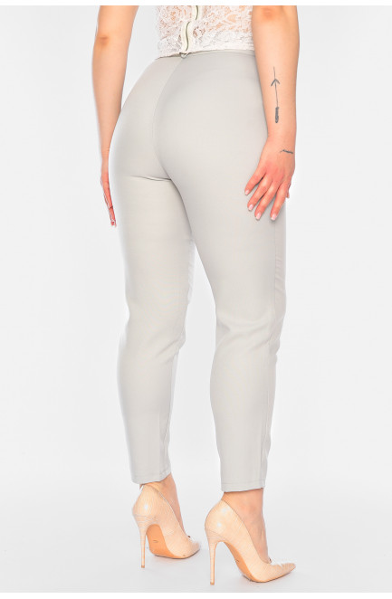 Брюки женские серого цвета 188269L
