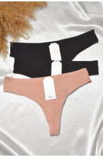 Набор стринг женских 3 штуки 188727L