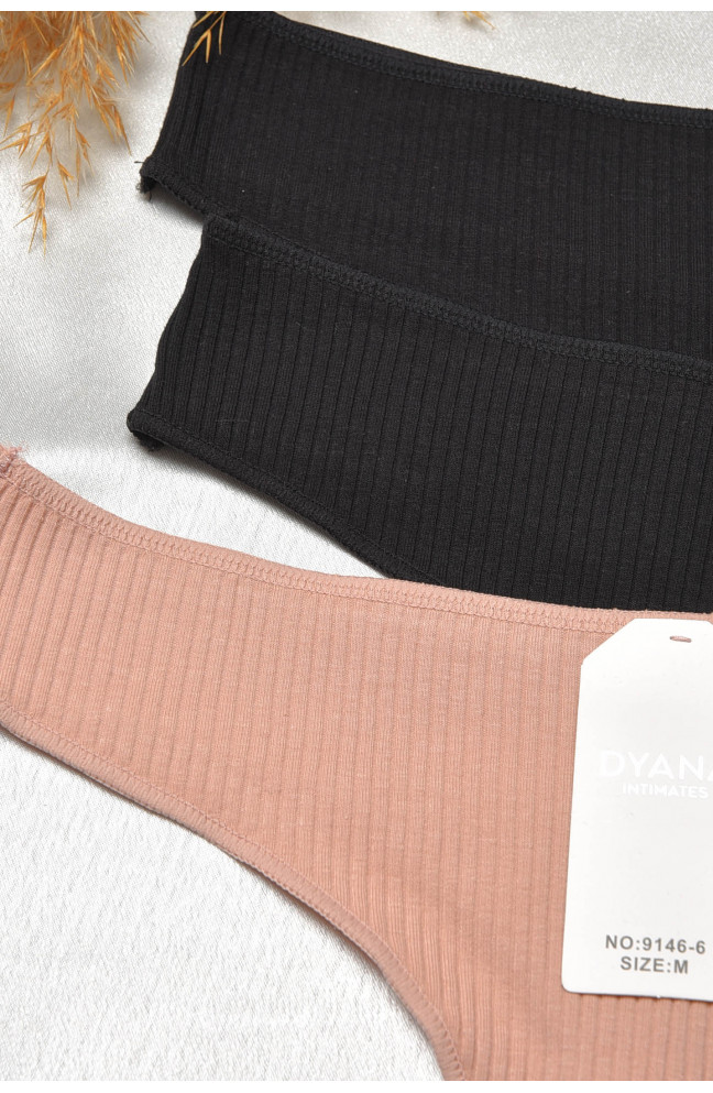 Набор стринг женских 3 штуки 188727L