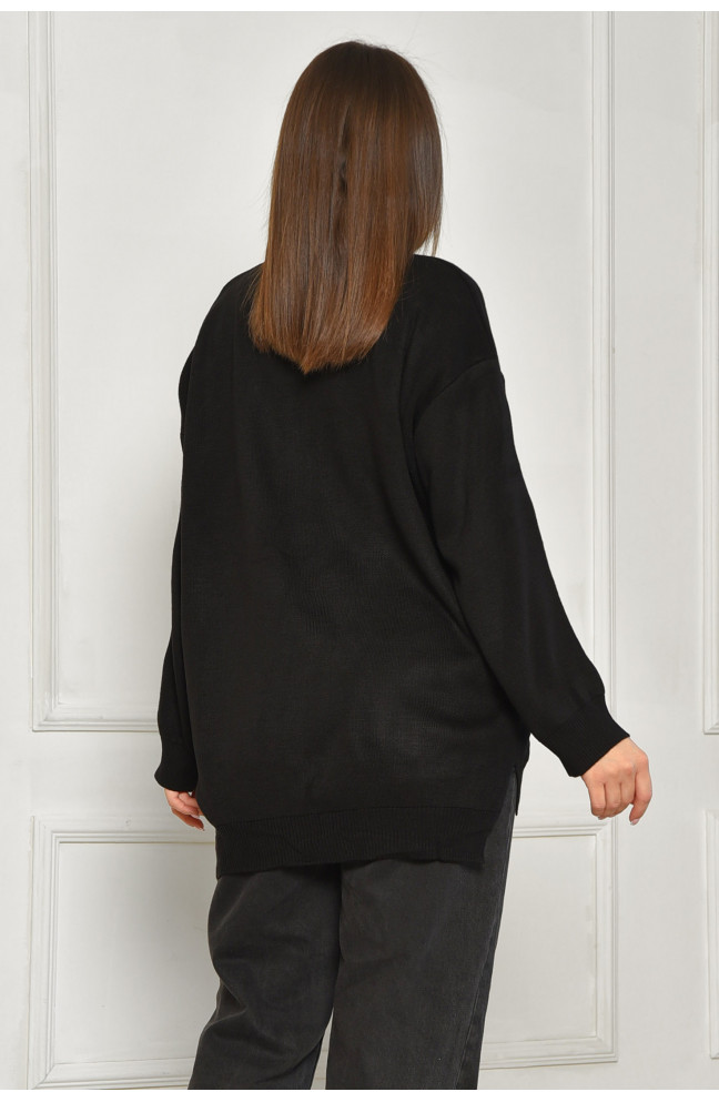 Свитер женский черного цвета 188952L