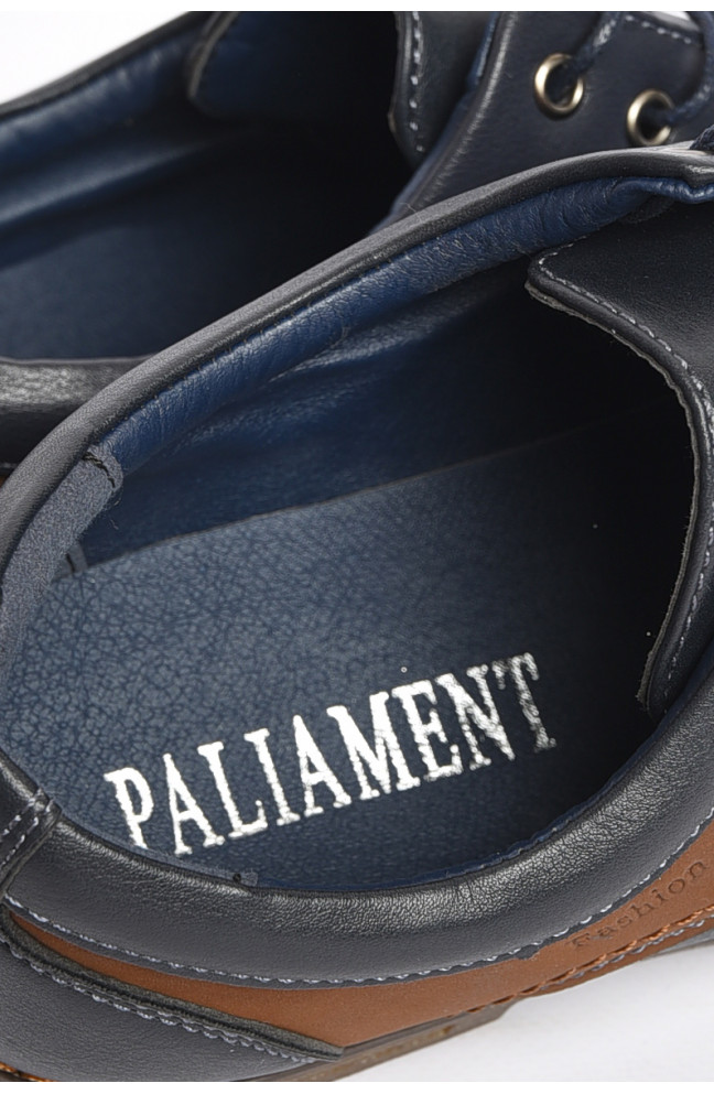 Туфли мужские синего цвета 189413L