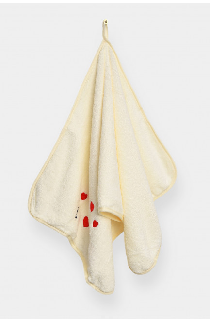 Полотенце кухонное микрофибра молочного цвета 189651L