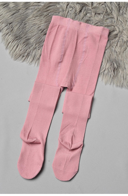 Колготы детские для девочки темно-розового цвета 189888L
