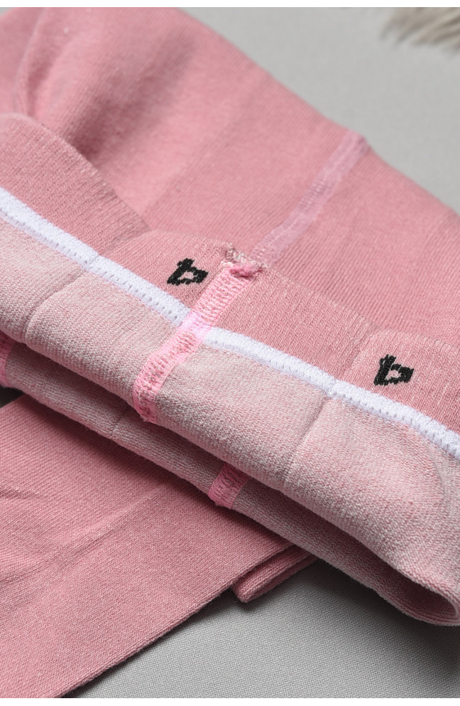 Колготы детские для девочки темно-розового цвета 189888L