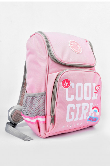 Рюкзак детский текстильный розового цвета 190130L