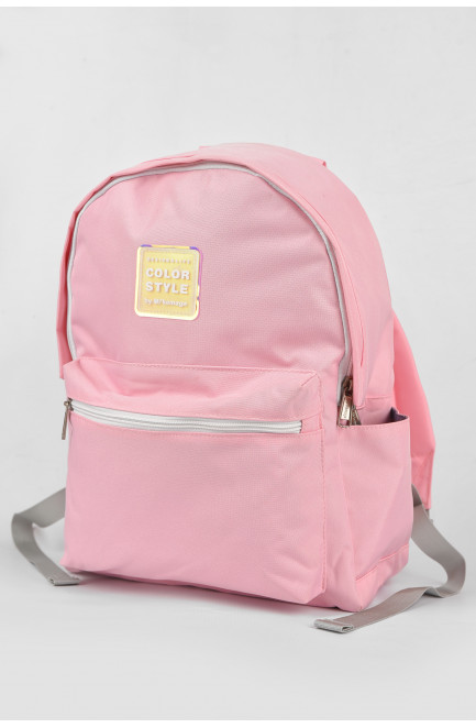 Рюкзак детский текстильный розового цвета 190131L