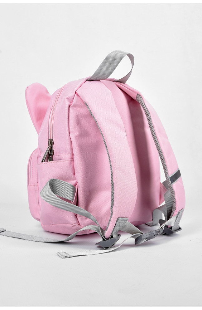 Рюкзак детский текстильный светло-розового цвета 190140L