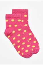 Носки женские демисезонные бордового цвета 192245L