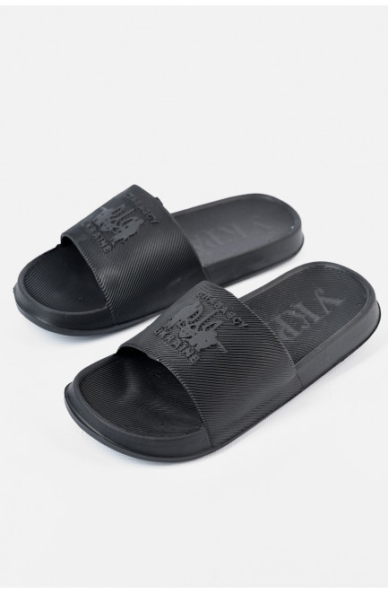 Шлепки пена мужские черного цвета 196295L