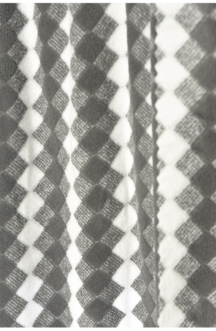 Набор полотенец из микрофибры банное+для лица темно-серого цвета 196438L