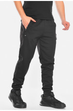 Спортивные штаны мужские черного цвета 198343L