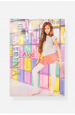 Колготы детские для девочки молочного цвета 198611L