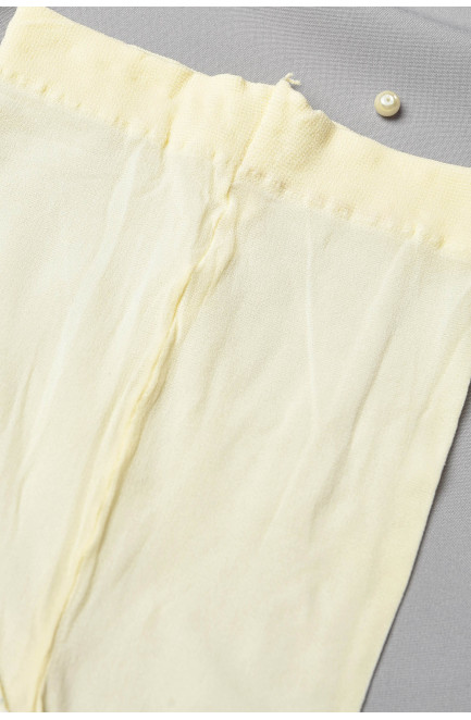 Колготы детские для девочки молочного цвета 198611L