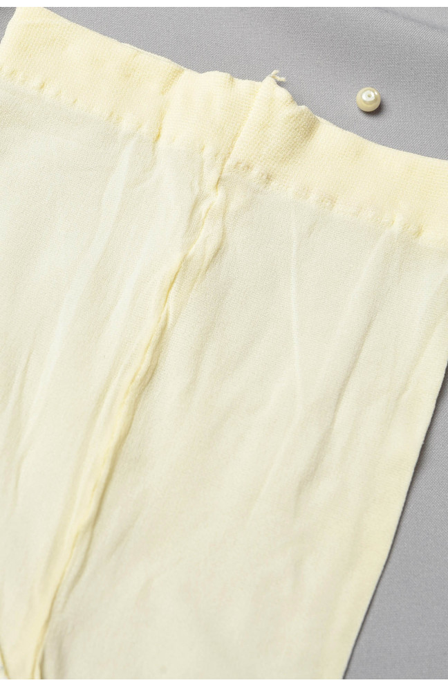 Колготы детские для девочки молочного цвета 198611L