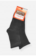 Носки женские медицинские демисезонные черного цвета 198803L