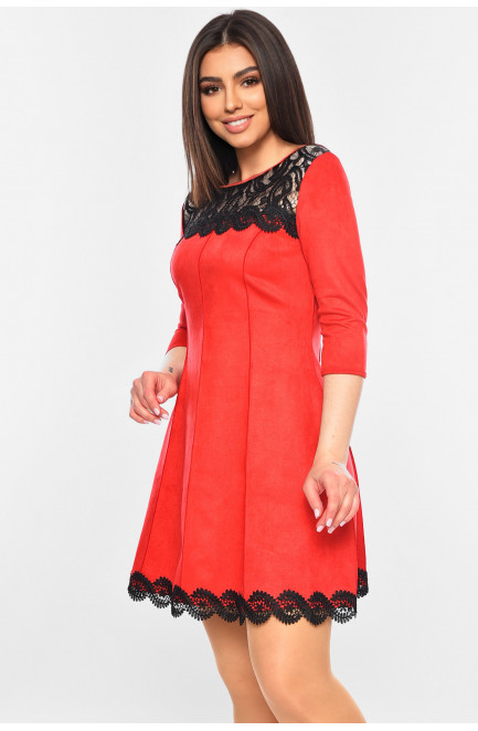 Платье женское красного цвета 198860L