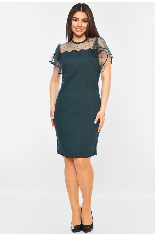 Платье женское зеленого цвета 199118L