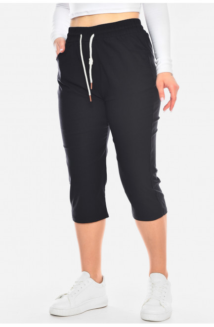 Бриджи женские черного цвета 200078L