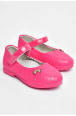 Туфли для девочки розового цвета 202304L