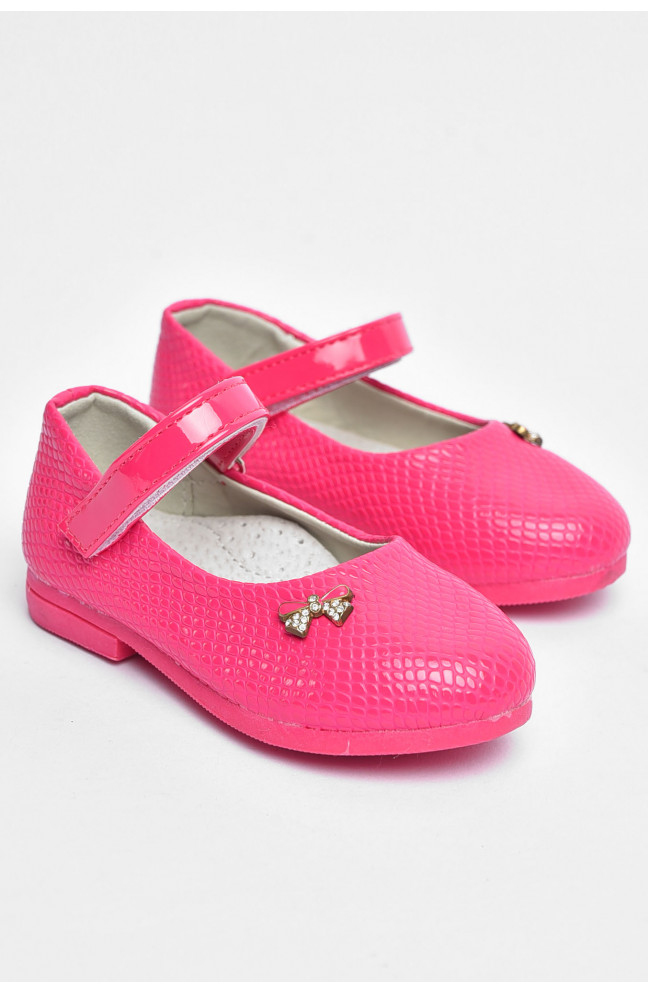 Туфли для девочки розового цвета 202304L
