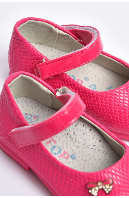 Туфли для девочки розового цвета 202304L