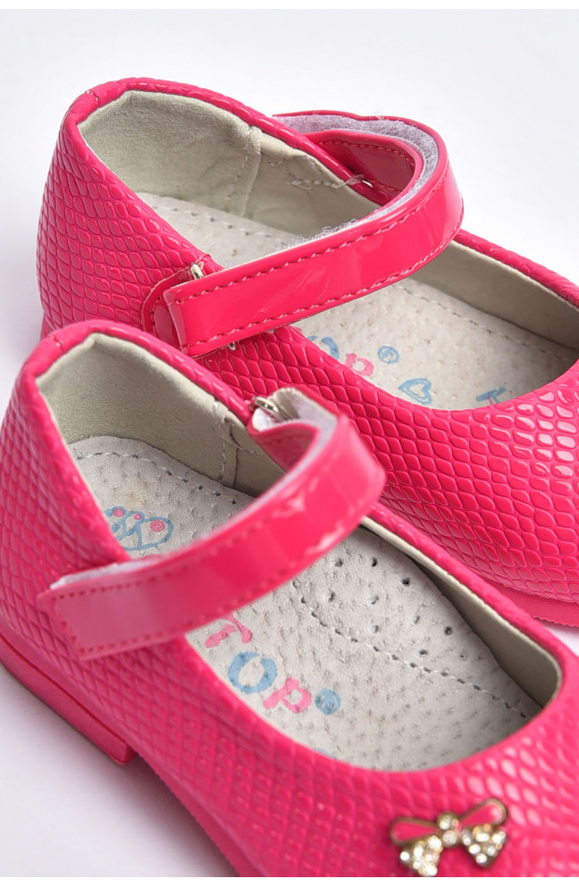 Туфли для девочки розового цвета 202304L