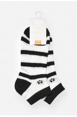 Носки женские демисезонные спортивные белого цвета 202424L